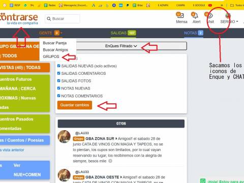 Cambios en el encabezado - Simplificación