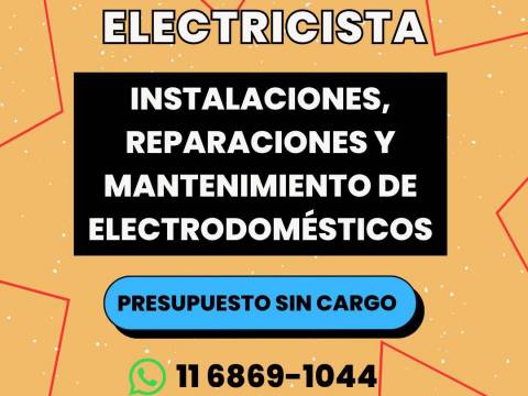Electricista domiciliario y comercial