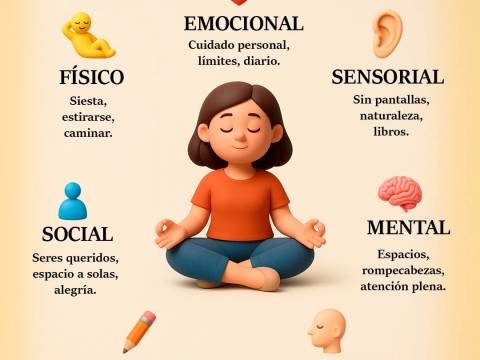 "Descansar No es solo Dormir"