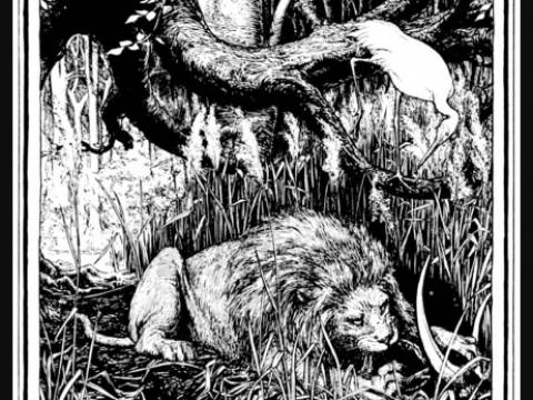 El León y la Grulla(Fabula)