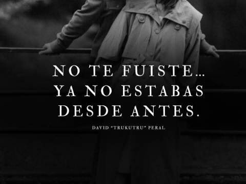 "Hoy ya lo digo sin Rabia"