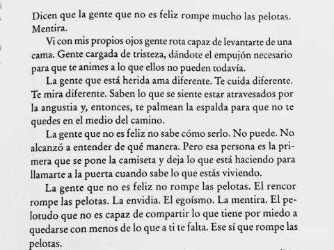 La Gente que está Herida Ama Diferente”
