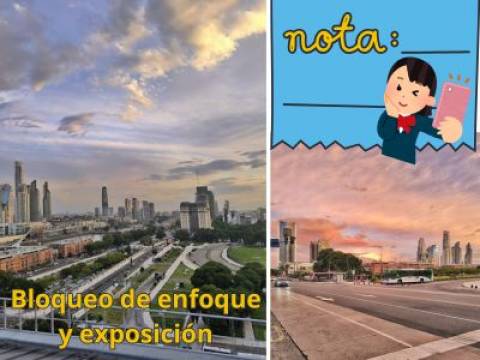De Fotografía.Bloqueo de enfoque y exposición.