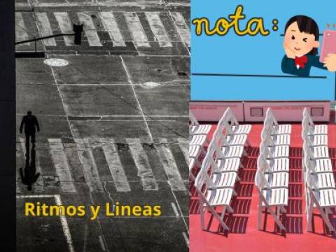 De Fotografía. Ritmos y Lineas que guian la mirada.