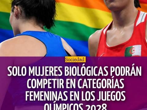 Solo mujeres biologicas podran participar