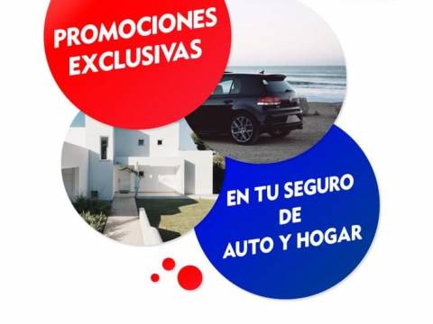 Seguros para tu auto y hogar.