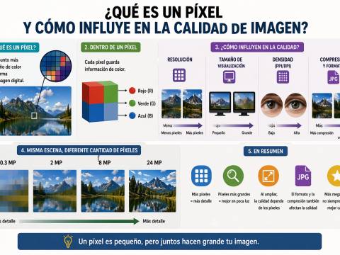 FOTOGRAFÍA: ¿Qué es un Píxel?