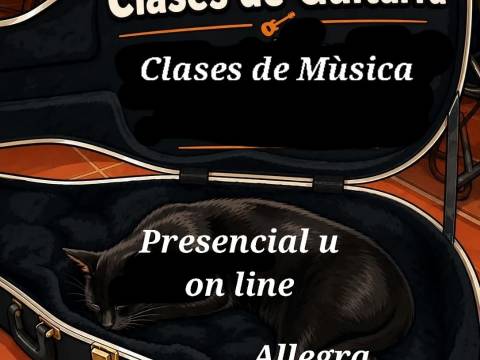 CLASES DE MÚSICA Y GUITARRA