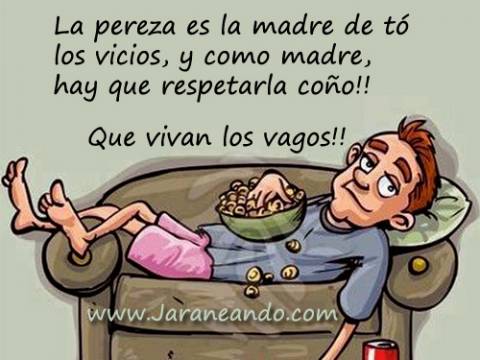 LA PEREZA*