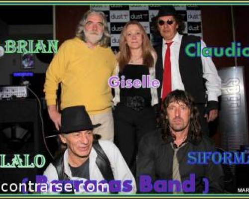 7646 1 ¡ ¡ Amigos , Rock y Blues en DISCO XAXO con Barracas Band !!! 