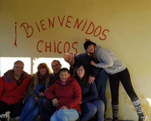 Foto ya llendonos el sábado para emprender el regreso.  :Encuentro Grupal Visita a ahijados y Hogar de menores en Entre Rios