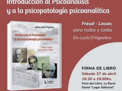Encuentro FERIA DEL LIBRO- FIRMA DEL LIBRO INTRODUCCION AL P