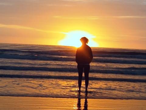 Amanecer en La Lucila del Mar