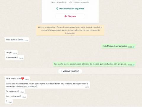 Atención formas de robarte el WhatsApp . 