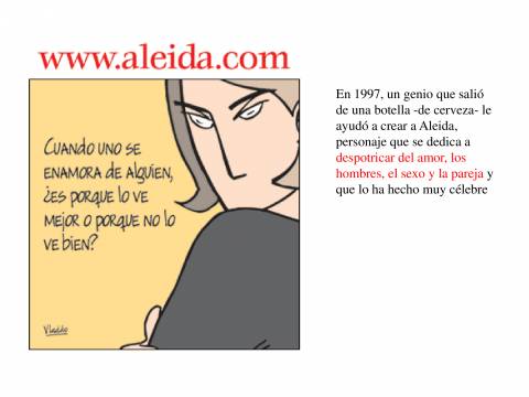 REFLEXIONES - ALEIDA  Ufffffffffff jaja