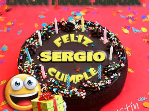 ¡Feliz cumple, Sergio!