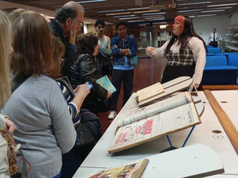 Feria del libro usado, charlas y música en la Biblioteca Nac