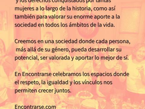 8 de marzo – Día Internacional de la Mujer 8 de marzo – Día Internacional de la Mujer