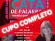 06/12:"CATA DE PALABRAS" (nuestras cepas eróticas) : Me encantó, el contenido y el lugar, gracias Gloria 