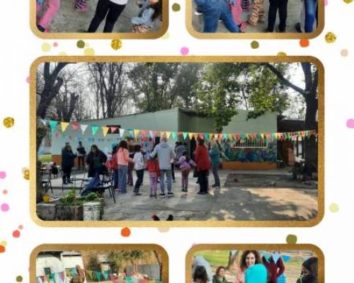 Entregando los regalos :Encuentro Grupal PRIMER FESTEJO DEL DÍA DEL NIÑO 