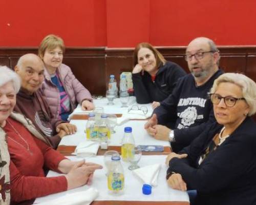 Terminado con cena charla risas y festejo del día después del cumple de @FanoFlorentino    :Encuentro Grupal JUGAMOS BURAKO 