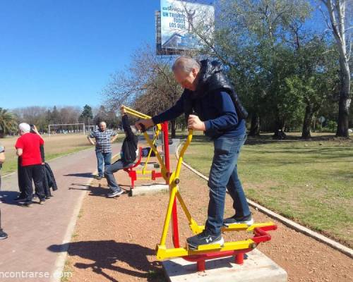 Vamos Mario! nos dió clase de escalador! :Encuentro Grupal VENITE A CAMINAR A  RAMOS... EJERCICIO, CHARLAS Y CAFÉ!