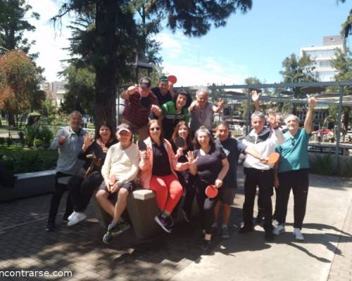 Cada vez somos más los loquitos del ping pong, genios todos. :Encuentro Grupal PIMPONEAMOS EN VILLA DEVOTO