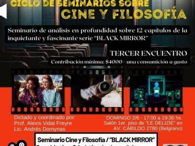 Encuentro : SEMINARIO DE CINE Y FILOSOFÍA – BLACK MIRROR (3/4) 