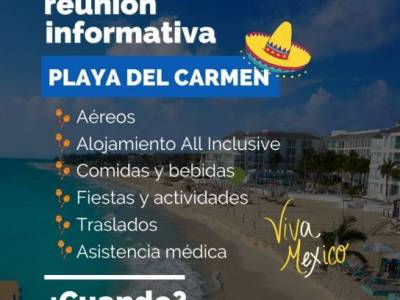 Encuentro Charla Mexicana - Informativa del viaje a México 