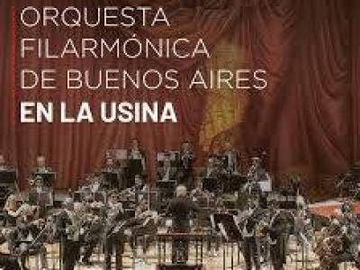 Encuentro Orquesta Filarmónica de Buenos Aires en la Usina 