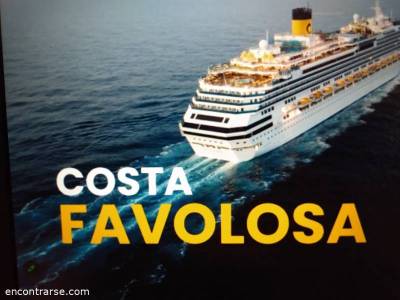 Encuentro Café para conocernos. Crucero Costa Favolosa.