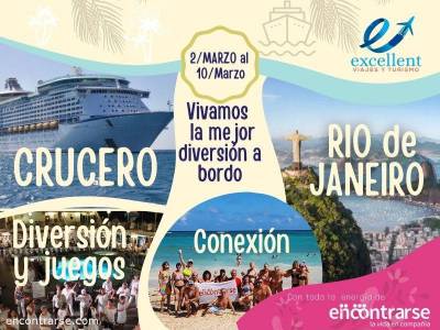 Encuentro Experiencia CRUCERO a RIO 2/3/2025