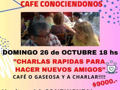 Encuentro  ”CHARLAS RAPIDAS PARA HACER NUEVOS AMIGOS!!!  Encuentro  ”CHARLAS RAPIDAS PARA HACER NUEVOS AMIGOS!!!